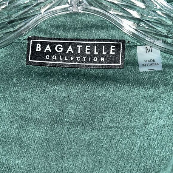 NEW Bagatelle Collection Dark Green Shirt - Picture 4 of 6